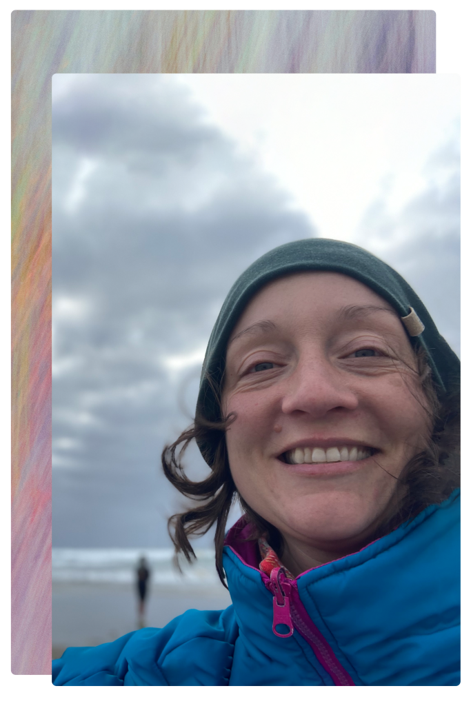 Image of Erin Ronie with a diffused light background